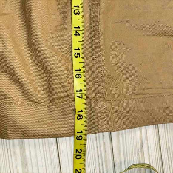 Loft Khaki Twill Tie Waist Pocket Skirt - Picture 5 of 7